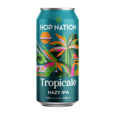 Hop Nation Tropicale Hazy IPA 440ml Can Craft Beer Hop Nation Brewing Co