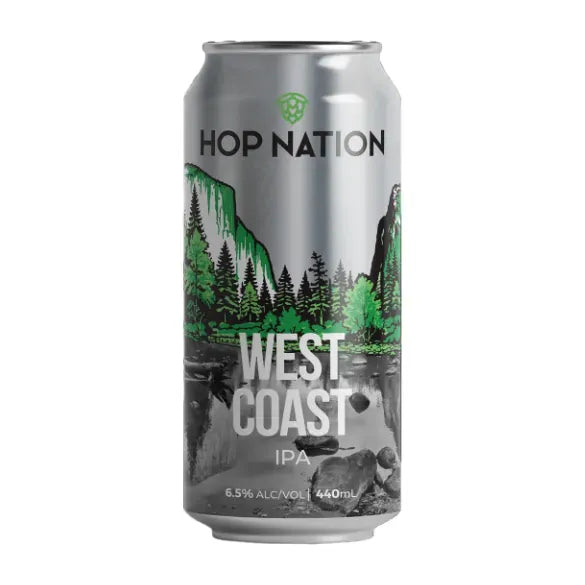 Hop Nation West Coast IPA 440ml Can Craft Beer Hop Nation