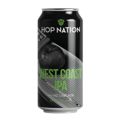 Hop Nation West Coast IPA w/ NZ Cascade 440ml Can Craft Beer Hop Nation Brewing Co