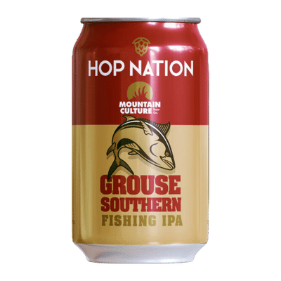 Hop Nation x Mountain Culture Grouse Southern Fishing IPA 355ml Can Craft Beer Hop Nation Brewing Co