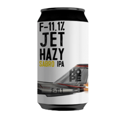 Hope F-11.1% Jet Sabro Hazy IPA 375ml Can Craft Beer Hope Brewery