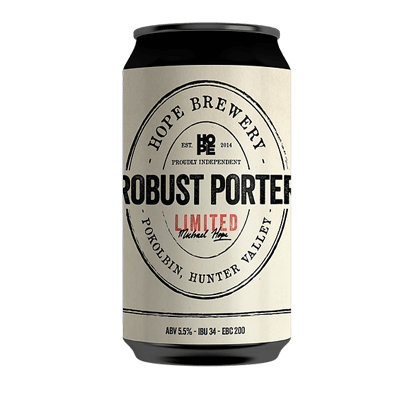 Hope Robust Porter Craft Beer Hope Brewery
