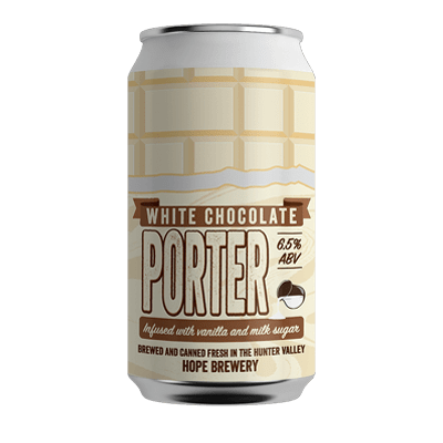 Hope White Chocolate Porter 375ml Can Craft Beer Hope Brewery