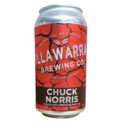 Illawarra The Chuck Norris Single Hop Red Ale Illawarra Brewing Company
