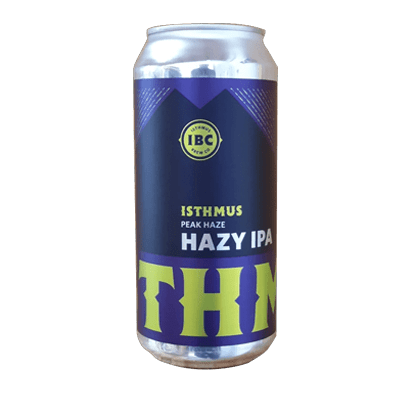 Isthmus Peak Haze Hazy IPA Craft Beer Isthmus Brewing Co