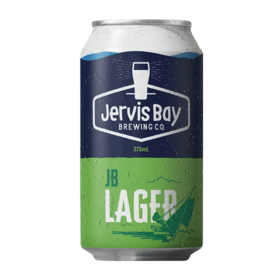 Jervis Bay JB Lager 375ml Can Craft Beer Jervis Bay
