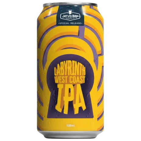 Jervis Bay Labyrinth West Coast IPA 500ml Can Craft Beer Jervis Bay