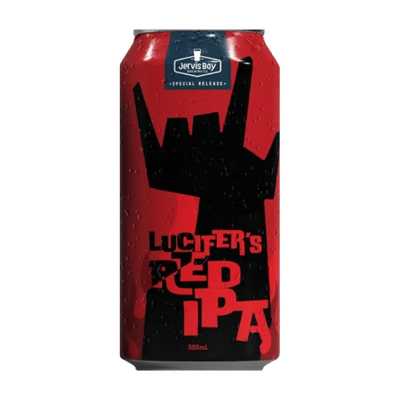 Jervis Bay Lucifers Red IPA 500ml Can Craft Beer Jervis Bay