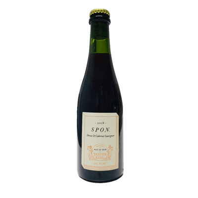 Jester King SPON Shiraz & Cabernet Sauvignon Sour Ale Single Jester King Brewery