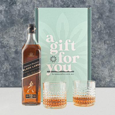Johnnie Walker Black Label Whisky Gift Set Whisky Brewquets