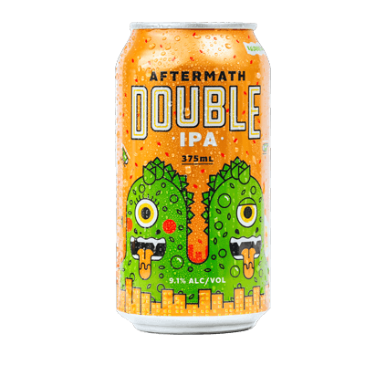 Kaiju! Aftermath Double IPA  375ml Can Craft Beer Kaiju! Beer
