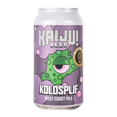 Kaiju! Koldspilf West Coast Pilsner 375ml Can Craft Beer Kaiju! Beer
