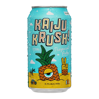 Kaiju! Krush Tropical Pale Ale Craft Beer Kaiju! Beer