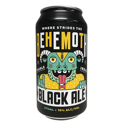 KAIJU! Where Strides The Behemoth Imperial Black IPA 375ml Can Craft Beer Kaiju! Beer