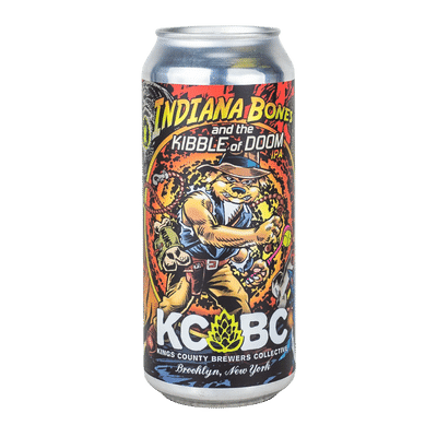 KCBC Indiana Bones and the Kibble of Doom DDH IPA 473ml Can Craft Beer KCBC - Kings County Brewers Collective
