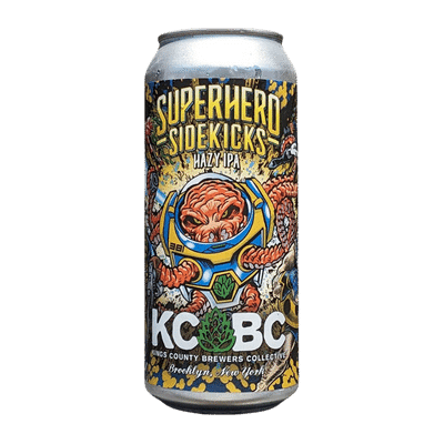 KCBC Superhero Sidekicks Hazy IPA 473ml Can Craft Beer KCBC - Kings County Brewers Collective