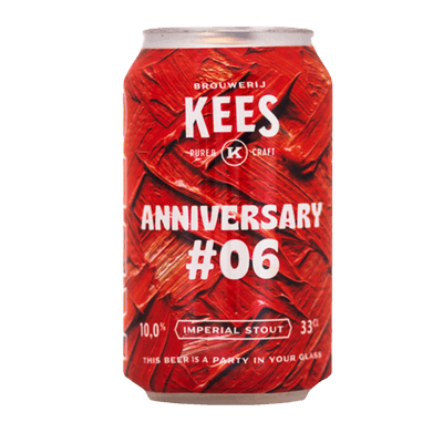 Kees Anniversary #6 Imperial Stout 330ml Can Craft Beer Kees