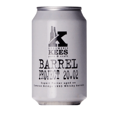 Kees Barrel Project 20.02 BA Imperial Porter Single Craft Beer Brouwerij Kees