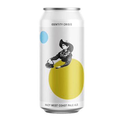 Kicks Identity Crisis Hazy West Coast Pale Ale 440ml Can Craft Beer Kicks Brewing