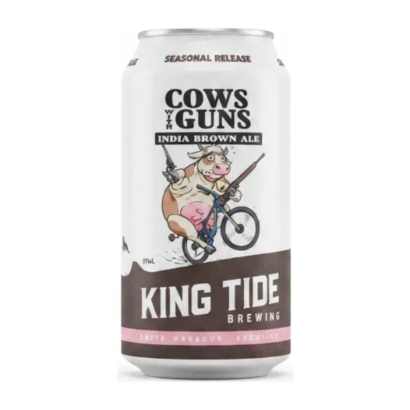 King Tide Cows With Guns 375ml Can Craft Beer King Tide Brewing