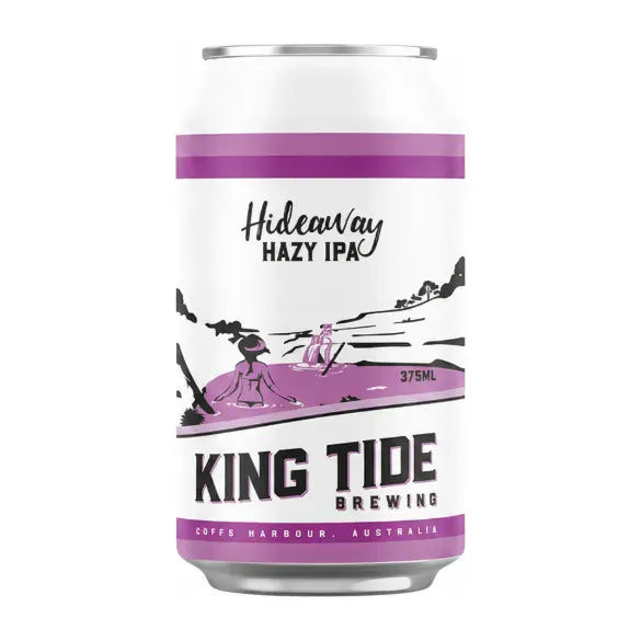 King Tide Hideaway Hazy IPA 375ml Can Craft Beer King Tide Brewing