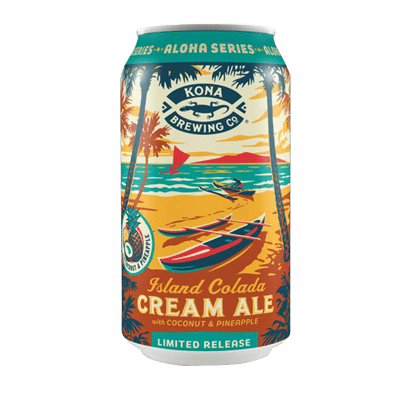 Kona Island Colada Cream Ale Craft Beer Kona Brewing Company