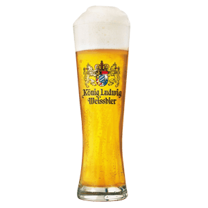 Konig Ludwig Weissbier Glass Glassware Konig Ludwig (Schlossbrauerei Kaltenberg)