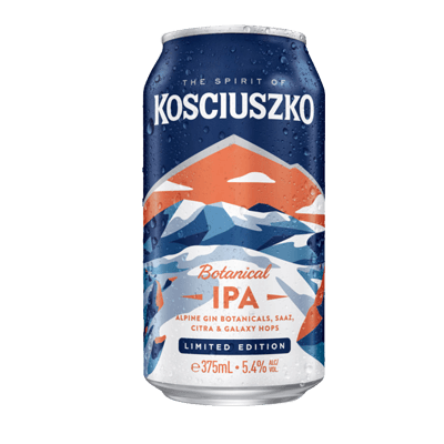 Kosciuszko Botanical IPA 375ml Can Craft Beer Kosciuszko Brewing Company