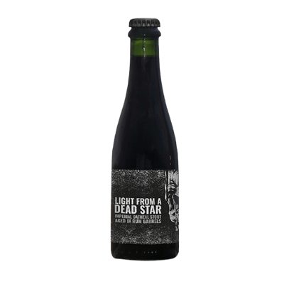 La Calavera Light From A Dead Star Imperial Stout 375ml Bottle Craft Beer La Calavera