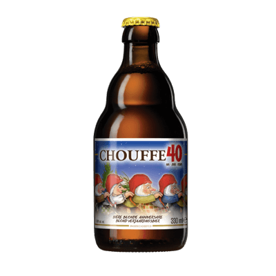 La Chouffe 40th Birthday Edition Blonde Ale 330ml Bottle Craft Beer Brasserie dAchouffe