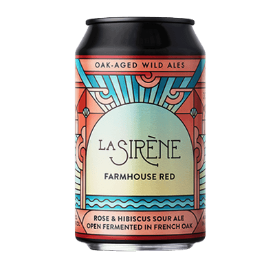 La Sirene Farmhouse Red 330ml Can Craft Beer La Sirène Brewing