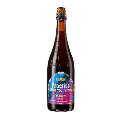 La Trappe x Brewdog Practise What You Preach Quadrupel 750ml Bottle Craft Beer BrewDog