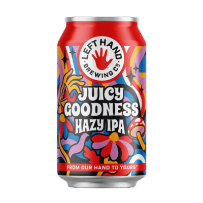 Left Hand Juicy Goodness Hazy IPA 355ml Can Craft Beer Left Hand Brewing