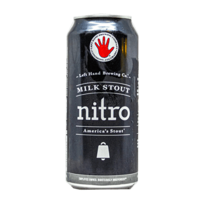 Left Hand Nitro Milk Stout 404ml Can Craft Beer Left Hand Brewing