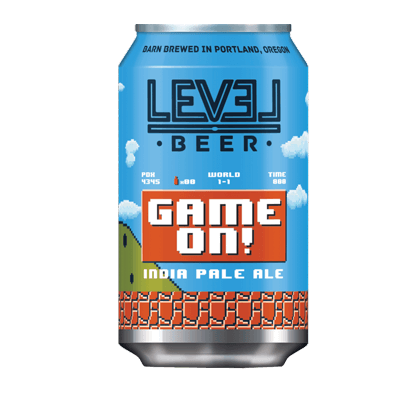 Level Game On! IPA Craft Beer Level Beer
