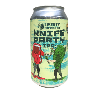 Liberty Knife Party IPA 375ml Can Liberty Brewing Company