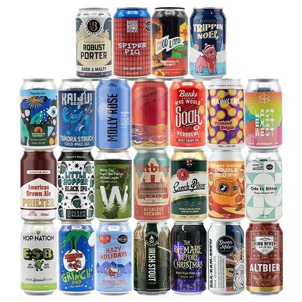 Limited Edition Australian Craft Beer 25 Mixed Pack Advent Calendars Beer Cartel