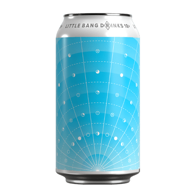 Little Bang Cloud Atlas Oat Cream IPA 375ml Can Craft Beer Little Bang Brewing Co