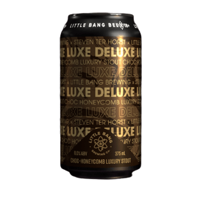 Little Bang Luxe Deluxe Honeycomb Chocolate Stout 375ml Can Craft Beer Little Bang Brewing Co