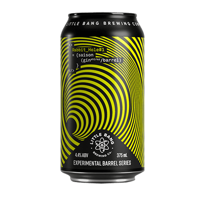 Little Bang Rabbit Hole #1 Saison Single Craft Beer Little Bang Brewing Co