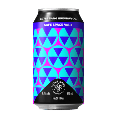 Little Bang Safe Space Vol. 4 Hazy IIPA 375ml Can Little Bang Brewing Co