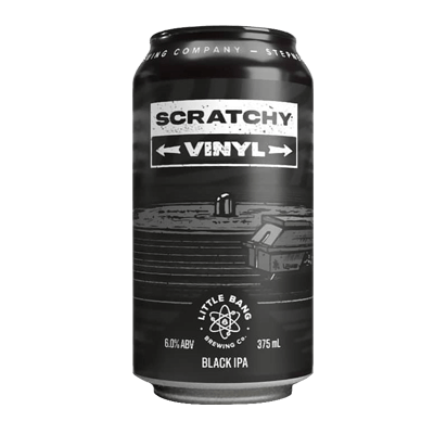 Little Bang Scratchy Vinyl Black IPA Little Bang Brewing Co