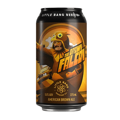 Little Bang The Brown Falcon American Brown IPA Craft Beer Little Bang Brewing Co