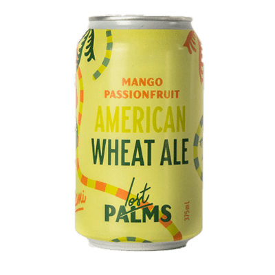 Lost Palms Mango & Passionfruit American Wheat Ale Craft Beer Lost Palms Brewing Co