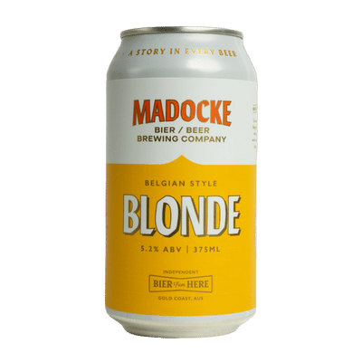Madocke Blonde 375ml Can Craft Beer Madocke
