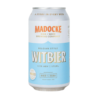 Madocke Witbier 375ml Can Craft Beer Madocke