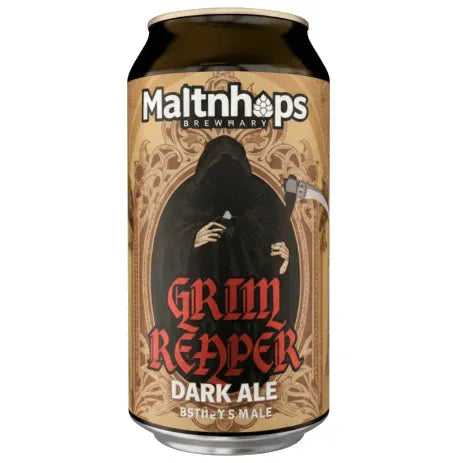 Maltnhops Grim Reaper Dark Ale 375ml Can Craft Beer Maltnhops