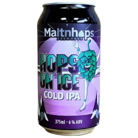 Maltnhops Hops On Ice Cold IPA 375ml Can Craft Beer Maltnhops
