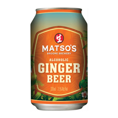 Matso's Alcoholic Ginger Beer 330ml Can Craft Beer Matso's Broome Brewery