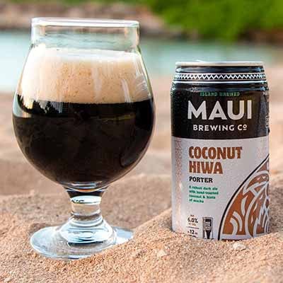 Maui Coconut Hiwa Porter 355ml Can Craft Beer Maui Brewing Company